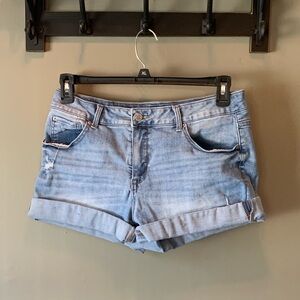 Time and Tru Jean Shorts